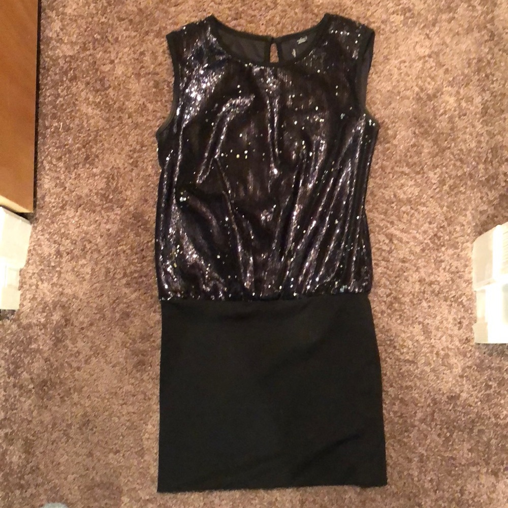 Black sequin Dress